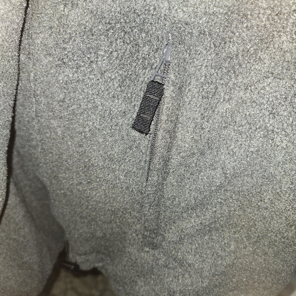 SADDLEBRED Men's Grey Fleece Zip Up Jacket size 2XLT - Picture 10 of 13